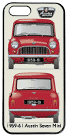 Austin Seven Mini 1959-61 Phone Cover Vertical